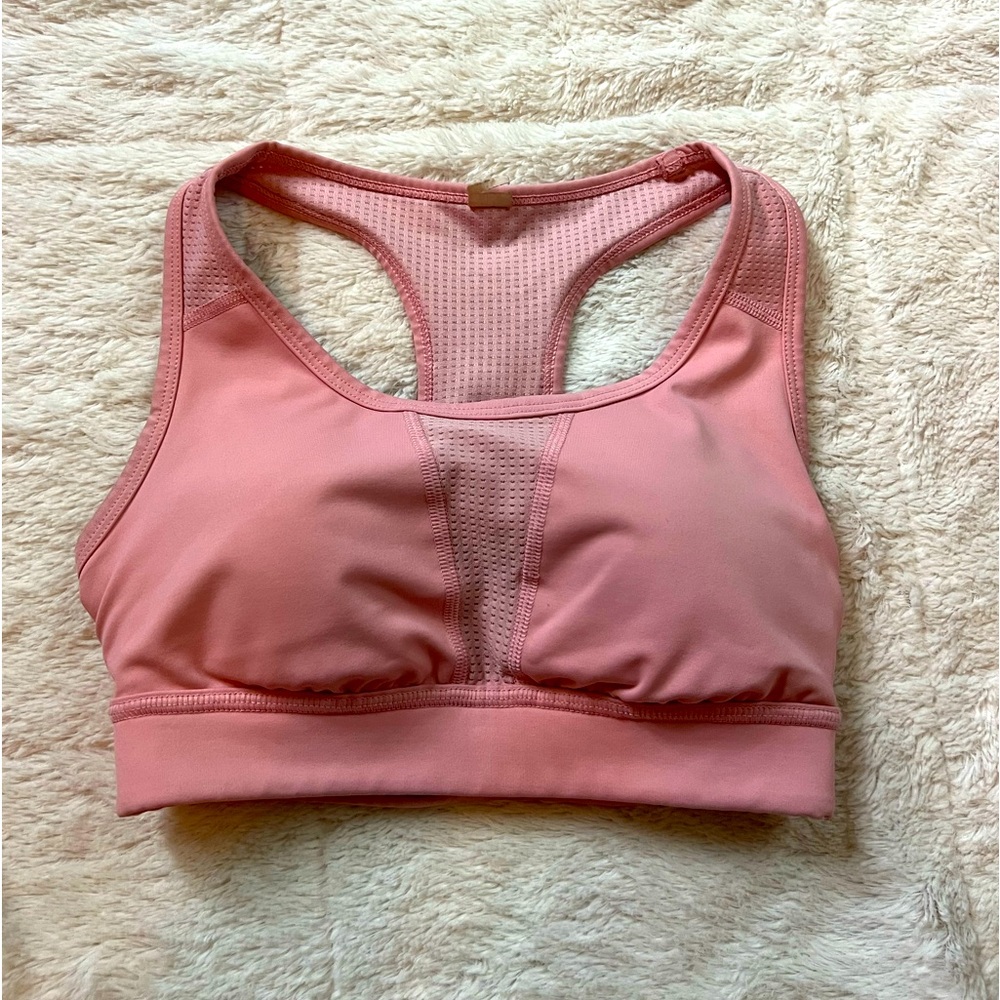 pink sports bra S